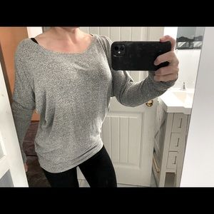 Gray slouch shrug shirt/dress